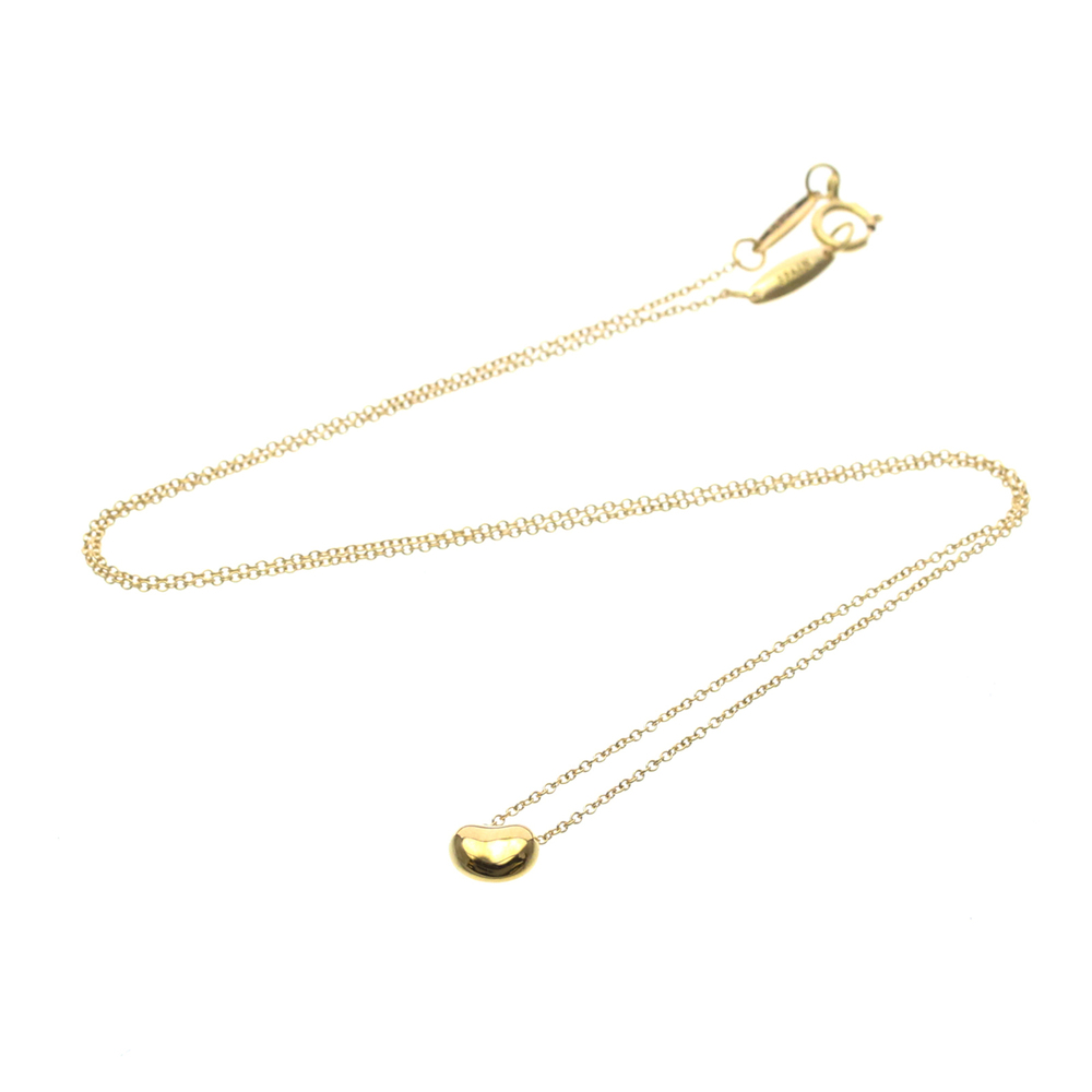 Tiffany & Co. Elsa Peretti Bean Pendant 18K Rose Gold 6.5mm